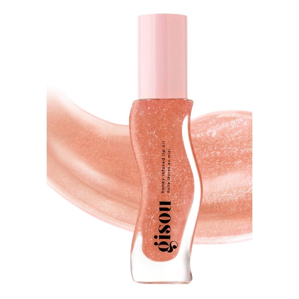 Gisou Honey Infused Hydrating Lip Oil Glazed Plum NIB Full Size‎ Authentic